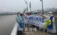 대구달성군 다사읍새마을협의회·부녀회, 세천교 새마을기 교체