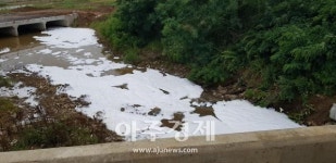 화성시, 세제 원료 무단 방류 양심불량 사업장 적발