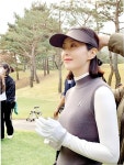우아한 친구들 촬영 현장 공개 송윤아, 골프 전혀 못 쳐요