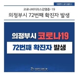 의정부시청, 72번 코로나 확진자 동선 공개 서울하나로의원·회룡프라자약국 여러번 방문