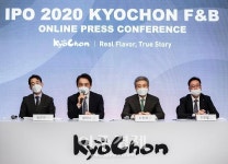 [포토] ‘대표치킨’ 프랜차이즈, 교촌애프앤비 ‘기업공개(IPO)’ 온라인 기자간담회