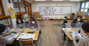 [포토] 코로나 시대, 초등학교 신입생 예비소집일