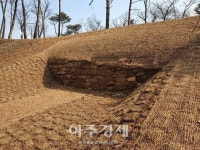 석벽 노출·잡목 제거…익산 토성.성내 탐방로 정비 완료