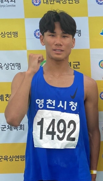 영천시청 육상단 창단 6개월 만에 이재웅 선수, '제49회 KBS배 전국육상경기대회' 2관왕
