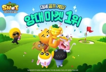카카오게임즈 ‘프렌즈샷: 누구나골프’, 양대 앱마켓 인기 1위 달성