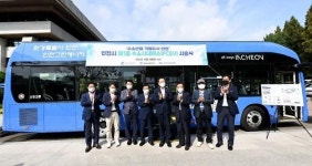 인천시, 친환경 수소 대중교통 시대 본격 개막...6일부터 5대 첫 운행
