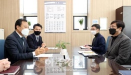 경기도의회 장현국 의장, 청사 이전 후 고등동 지역발전에 지속적 관심 가질 것
