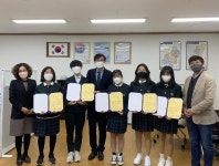 군포의왕, 소중한 생명 구한 중학생 6명 표창하고 격려