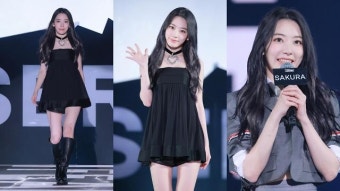 [슬라이드 화보] 르세라핌 사쿠라