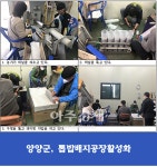 양양속초산림조합 톱밥 배지 공장 활성화