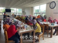 신안군 팔금면 의용소방대, 주민 300명에 짜장면 나눔 봉사