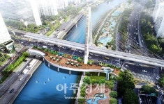(주)코리아세븐 대구신천테라스점 | 대구 신천, 하천점용허가 시로 일원화… 테라스 있는 정원조성