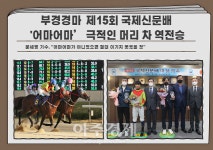 부경경마, 제15회 국제신문배 어마어마 극적인 머리 차 역전승 外