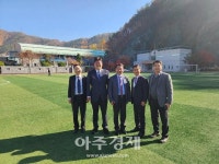 신경호 교육감, 태백중학교·태백기계공업고등학교 방문