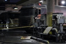 [슬라이드 포토] 대구 LPG 충전소 폭발, 목격자 LPG통 터져 날아가는 줄