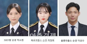 동해해양경찰서, 신임 경찰관 25명 임용