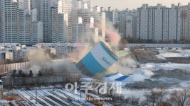 [화보] 노원구, 광운대역 마지막 사일로 역사 속으로