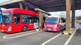 BRT 전용도로 날개 달고…세종터미널~오송역 간 자율주행버스 타보니