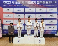 성주여자중학교 김가람, 전국태권도대회 금메달 쾌거