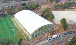 이민근 시장 성호공원 인조잔디 족구장 동호인·시민 공간 활용되길