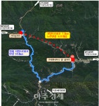 삼척시, 도계읍 신리~가곡면 탕곡리 지방도 416호선 노선 변경 강원도에 건의