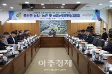 금산군, 농업·농촌 및 식품산업 정책심의회 개최