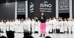 [포토] 강윤선 대표, 제58회 준오 컬렉션 축사