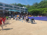 [르포] 운동회 계속하면 좋겠어요…코로나 끝 초등학교 운동회 가보니