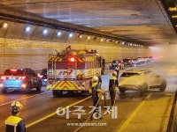 성남도시개발공사, 지하차도·터널 관계 기관 합동소방훈련 실시