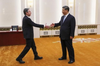 시진핑, 블링컨 방중에 
