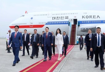 베트남 현지인·현지 교민들도 尹 대통령 방문에 관심 '집중'