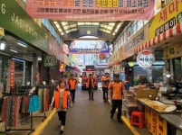 광명소방, 전통시장 유관기관 합동 소방차 통행로 확보훈련 펼쳐