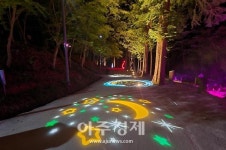 밤이 더 아름다운 강천산 군립공원