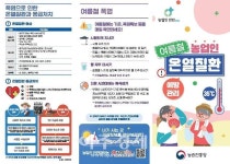 충남도, 농업 현장 무더위 온열질환 주의보
