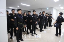 동해해양경찰서, 을지연습 3일차 민방공 대피훈련 실시