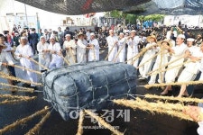 이상일 용인시장 백암 달빛에 백암면을 비롯한 용인의 풍년을 기원합니다.