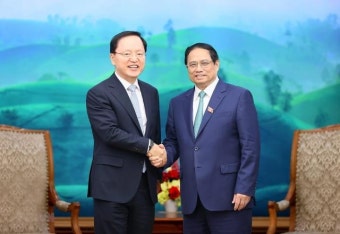 베트남 총리, 삼성 박학규 사장 접견…투자 확대, 인력 양성 등 요청