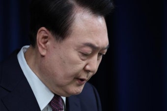 [포토] 2030 엑스포 부산 유치 실패 관련 담화하는 윤석열 대통령