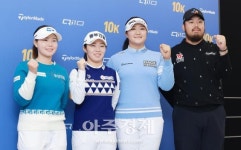 [슬라이드 포토] 임희정·김수지·유해란·정찬민, 테일러메이드 Qi10 런칭쇼 참석