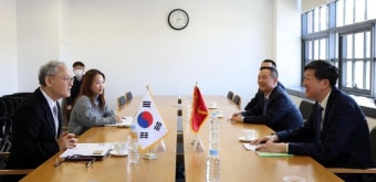 유인촌 장관·가오즈단 中 국가체육총국장 면담, '강원 청소년올림픽 성공기원'