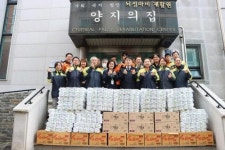 군포소방 의용소방대, 장애인 거주시설 양지의 집 찾아 온정 나눠