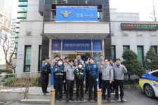 안양동안경찰, 범인검거 유공 범계지구대 경찰관 표창 수여