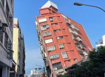 25년 만에 일어난 대만 강진 