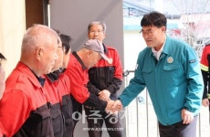 박상수 삼척시장, 산불 예방과 소달초등학교 행사 방문