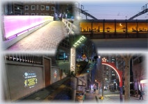 부산 동구, 초량별이랑길 빛거리 조성 점등식 개최