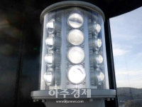 동해해수청, 거진등대 최신형 등명기로 교체