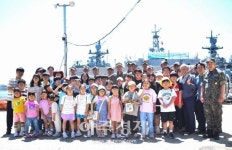 해군 1함대 동해합동작전지원소, 거성초등학교 초청행사 진행