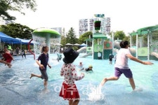 [포토] 노원구, 공원 물놀이장 개장