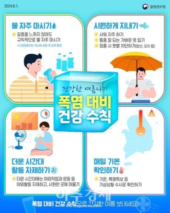 당진시, 지속되는 폭염에 '온열질환 주의보'