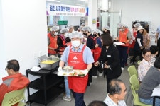 김천시장애인회관 복날 맞이 나눔밥상 행사 진행